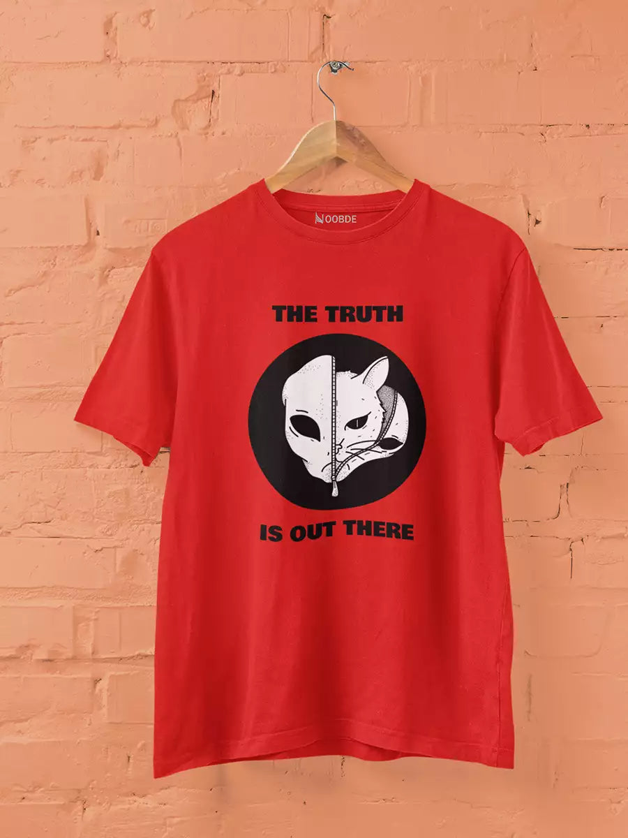 red Truth Is Out There T-Shirt for Men